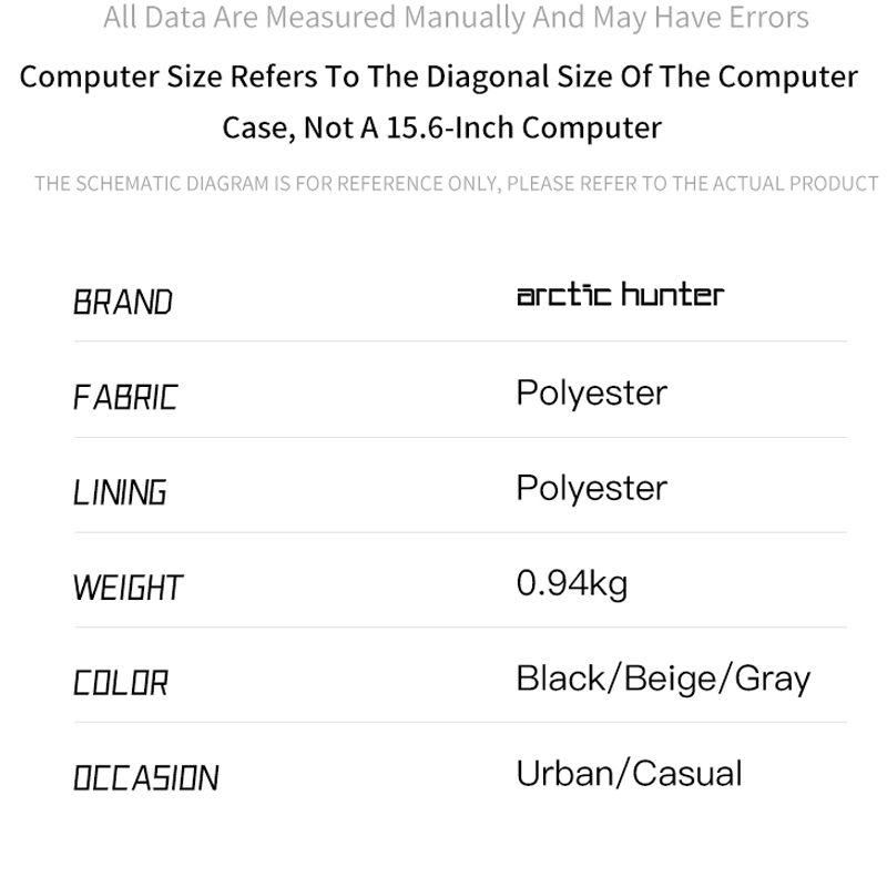 کوله پشتی آرکتیک هانتر مدل b00872 - Image 10